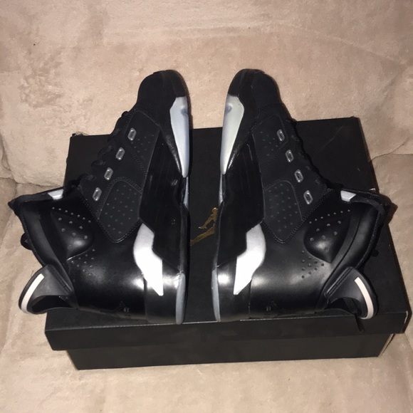 Nike air Jumpman Jordan 6-17-23 black/black metallic silver size 12 New in box - Picture 8 of 15